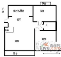 松云水苑4室2厅2卫210㎡户型图