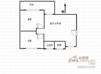 浦东绿茵苑2室2厅1卫104㎡户型图