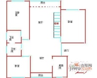 望族新苑5室2厅3卫229㎡户型图
