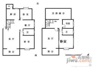 望族新苑5室3厅3卫229㎡户型图