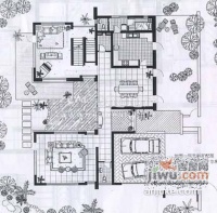 湖畔佳苑5室2厅4卫557㎡户型图