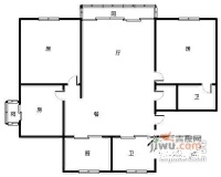 虹康花苑3室2厅1卫125㎡户型图