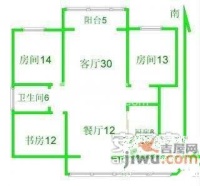 恒大华城天地苑5室3厅2卫167㎡户型图