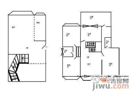 丽水华庭一期4室2厅2卫189㎡户型图