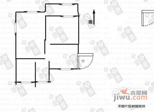 通河八村2室1厅1卫86㎡户型图