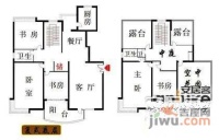 上海知音苑5室2厅3卫208㎡户型图