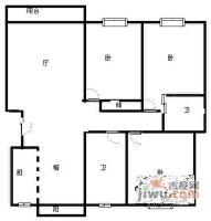 闵行莲花公寓4室2厅3卫133㎡户型图