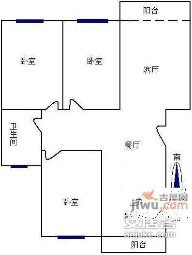 金都花好悦园5室2厅2卫户型图