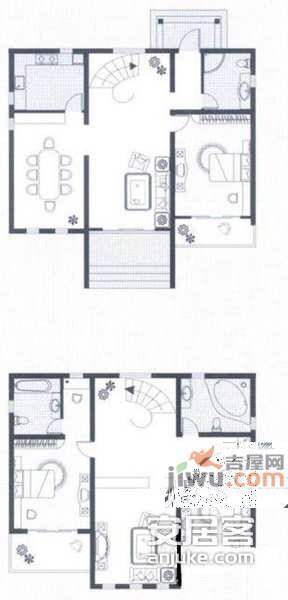 久事西郊花园5室3厅4卫520㎡户型图