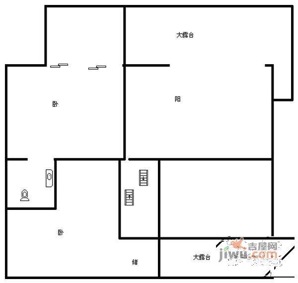 荣盛名邸4室2厅3卫212㎡户型图