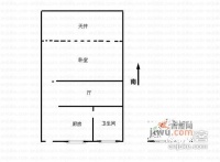 白玉新村1室1厅1卫60㎡户型图