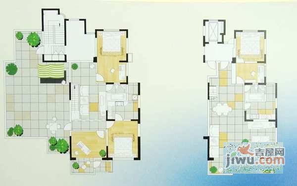 上青佳园4室3厅3卫245㎡户型图