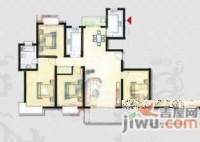 三湘四季花城紫薇苑4室2厅2卫户型图