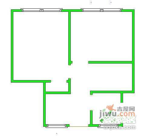 文兰小区2室1厅1卫148㎡户型图