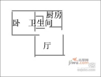 金橘新苑1室1厅1卫63㎡户型图