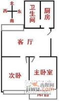 古美八村2室1厅1卫78㎡户型图