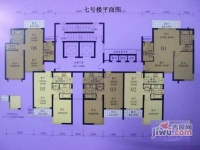 御翠豪庭1室2厅1卫112㎡户型图