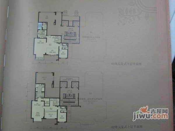 御翠豪庭4室3厅4卫户型图