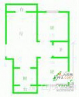 和润家园2室2厅2卫110㎡户型图