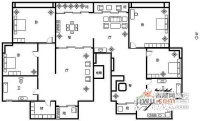 环球翡翠湾花园4室3厅2卫192㎡户型图