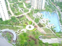 东方城市花园实景图图片