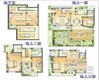 湾流域城二期6室3厅4卫335㎡户型图