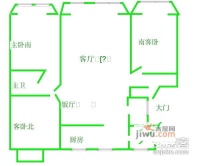 上海欣苑西班牙名园3室2厅2卫168㎡户型图
