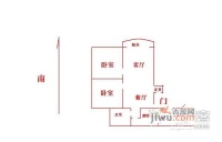 申江豪城2室1厅1卫89㎡户型图