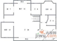 未名园4室2厅2卫198㎡户型图