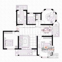 丹桂花园3室1厅1卫92㎡户型图