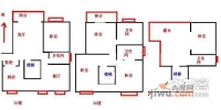 品尊国际公寓5室3厅3卫282㎡户型图