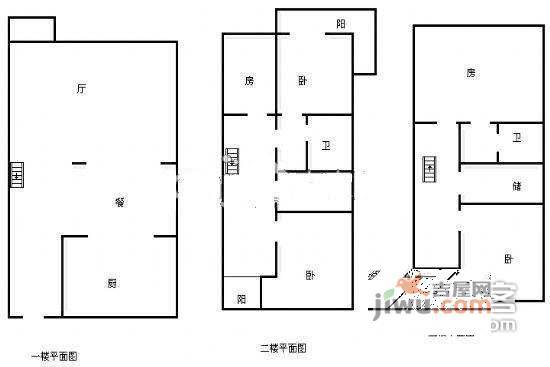 锦秋花园4室2厅2卫225㎡户型图