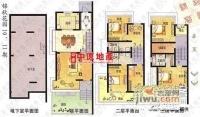 锦秋花园5室3厅3卫245㎡户型图