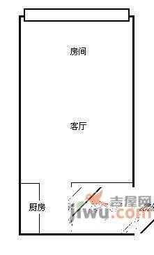 世纪之门1室0厅1卫36㎡户型图