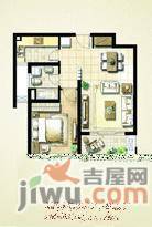 绿地金卫新家园1室2厅1卫83㎡户型图