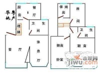 上海阳城5室3厅2卫户型图