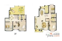 元丰天山花园4室2厅3卫223㎡户型图