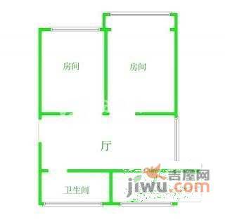 真光新村第八小区2室1厅1卫72㎡户型图