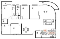 新明星花园5室2厅2卫198㎡户型图