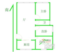 中星海上名庭2室1厅1卫112㎡户型图