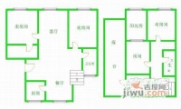 东苑半岛花园4室2厅2卫175㎡户型图