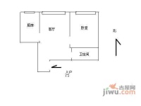 上海苏堤春晓名苑1室1厅1卫85㎡户型图