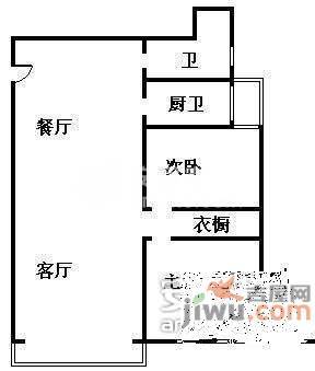 三和花园2室2厅2卫118㎡户型图