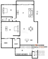 三和花园4室2厅2卫210㎡户型图