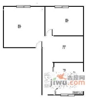 三和花园2室1厅1卫97㎡户型图