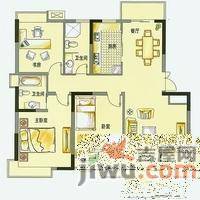 天山河畔花园4室2厅2卫288㎡户型图