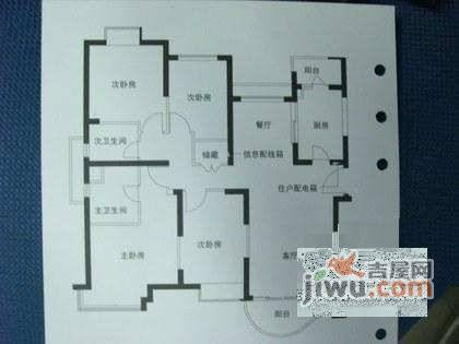 天山河畔花园4室2厅4卫226㎡户型图