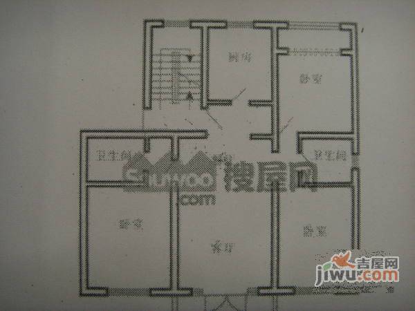 上海奥林匹克花园5室3厅2卫180㎡户型图