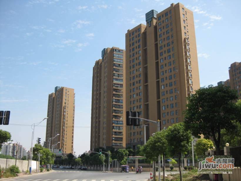 华江景城实景图图片