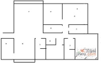 中星恬园4室2厅3卫180㎡户型图